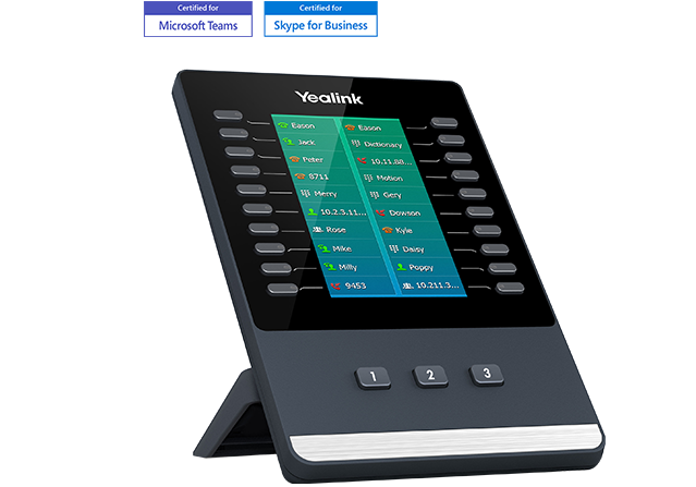 Yealink EXP50 - reception phones